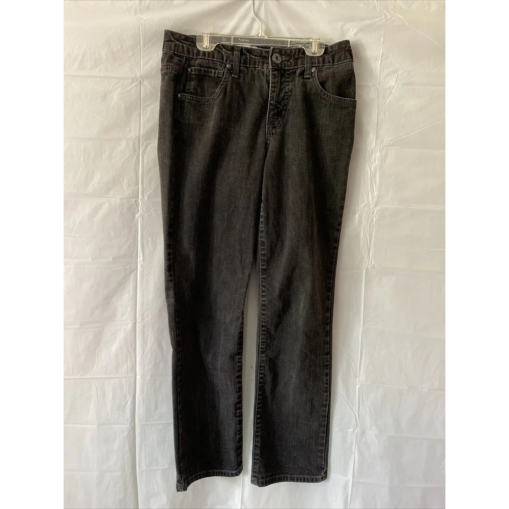 Bandolino Blu Mandie Jeans Women 6S Black 29x27.5 Grunge Retro Goth Festival